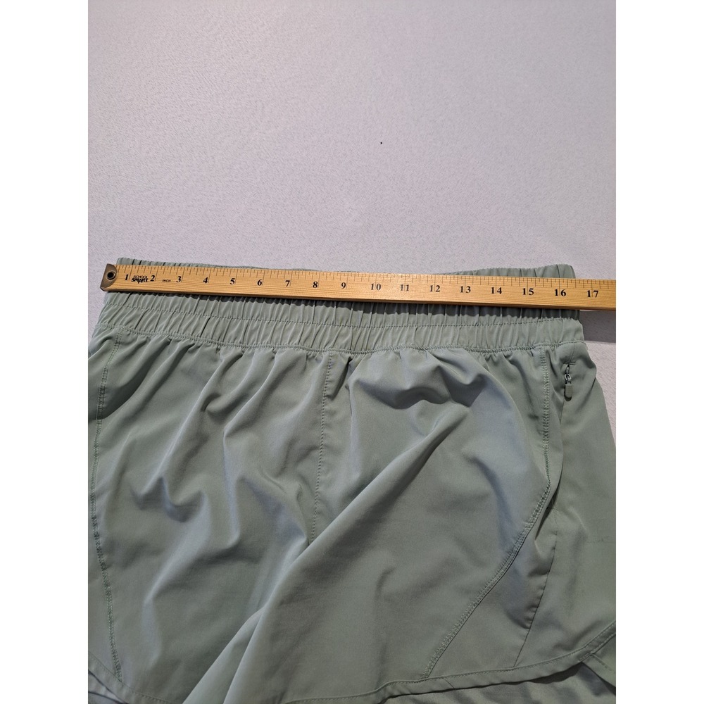 All in Motion Sage Green High Rise Athletic Shorts with Liner Large 12-14 - Picture 4 of 4